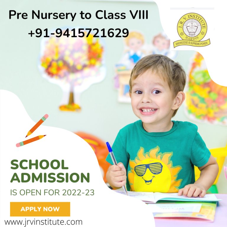 School admissions open at J.R.V. Institute